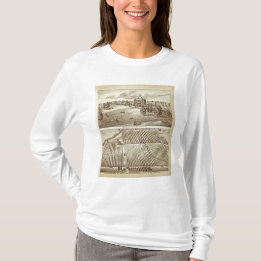 Ranches, Visalia, Tulare, Cal T-shirt (Voorkant)
