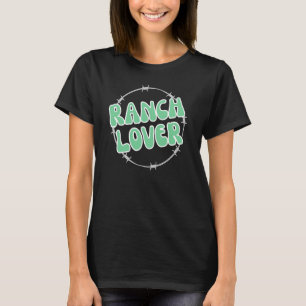 Ranchin' Farm Ondersteun Lokale Rundvee Koeien Va T-shirt