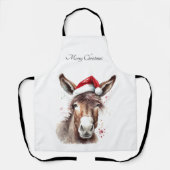 Ranchkeuken Kerst Kookstijl Schort (Voorkant)