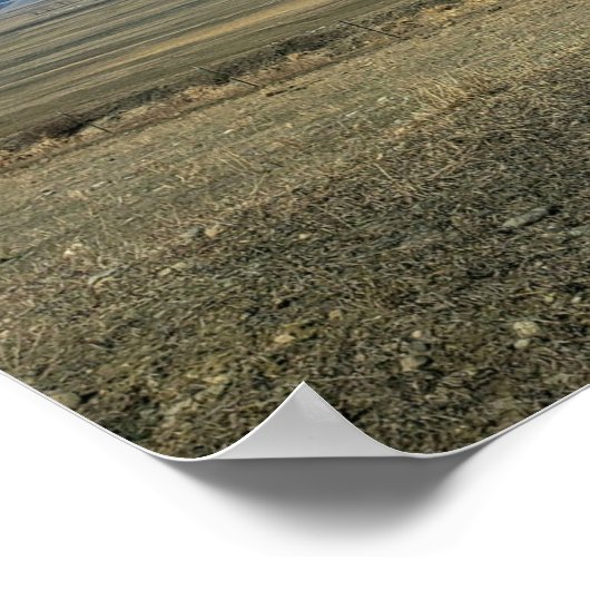 Ranchlands and Mountains, Montana Poster (Hoek)