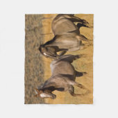 Ranchleven bij The Ponderosa Ranch Fleece Deken (Voorkant)