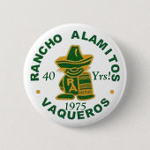 Rancho Alamitos 1975 Reunion Buttonnen Ronde Button 5,7 Cm (Voorkant)