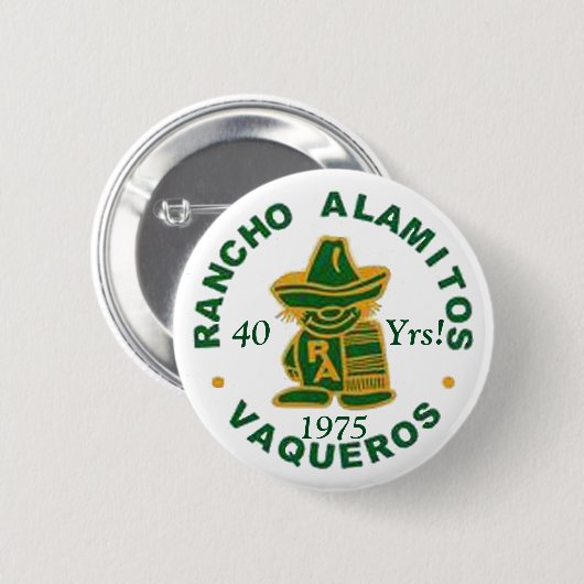 Rancho Alamitos 1975 Reunion Buttonnen Ronde Button 5,7 Cm (Voorkant /achterkant)