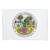 Rancho Cucamonga (Californië) City Seal Kussensloop (Voorkant-Links)