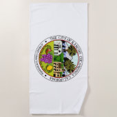 Rancho Cucamonga (Californië) City Seal Strandlaken (Voorkant)
