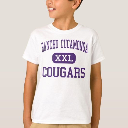 Rancho Cucamonga - Cougars - Rancho Cucamonga T-shirt (Voorkant)