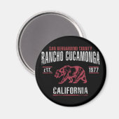 Rancho Cucamonga Magneet (Voorkant / Achterkant)