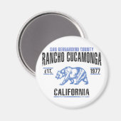 Rancho Cucamonga Magneet (Voorkant / Achterkant)