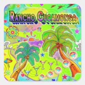 Rancho Cucamonga Mind Focus Sticker (Voorkant)