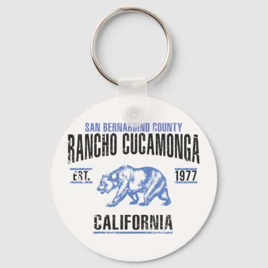 Rancho Cucamonga Sleutelhanger (Voorkant)