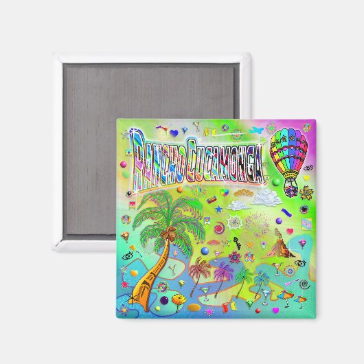 Rancho Cucamonga Timeless Melody Magneet (Voorkant / Achterkant)