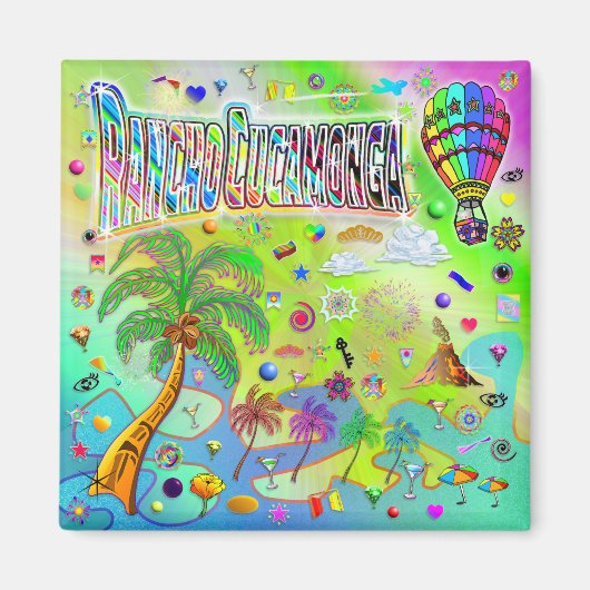 Rancho Cucamonga Timeless Melody Magneet (Voorkant)