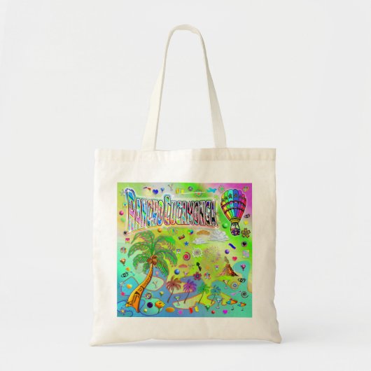 Rancho Cuconderstaande Tijdloze Melodie Canvas tas (Voorkant)