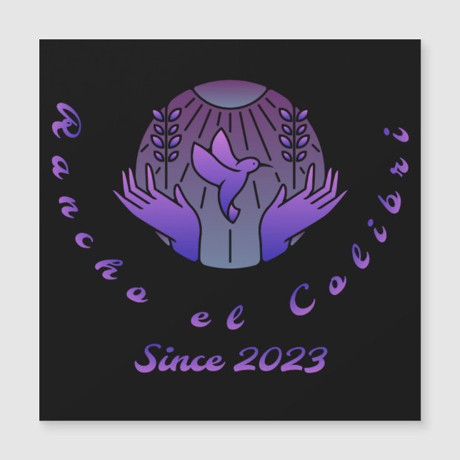 Rancho El Colibri Magnet (Voorkant)
