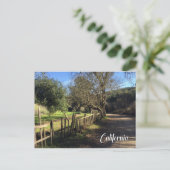 Rancho Fence Uitzicht Briefkaart (Staand voorkant)
