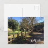 Rancho Fence Uitzicht Briefkaart (Voorkant / Achterkant)