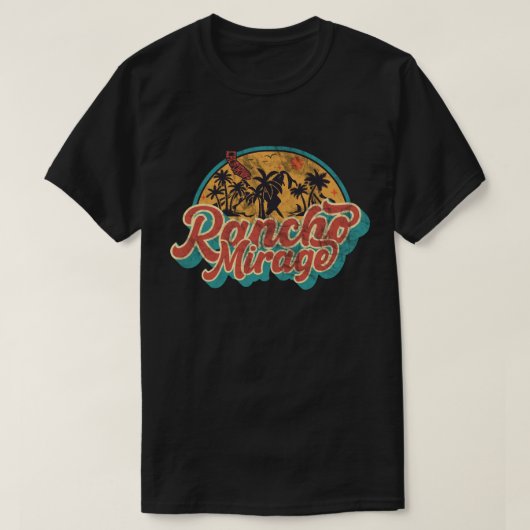 Rancho Mirage, California T-shirt (Design voorkant)
