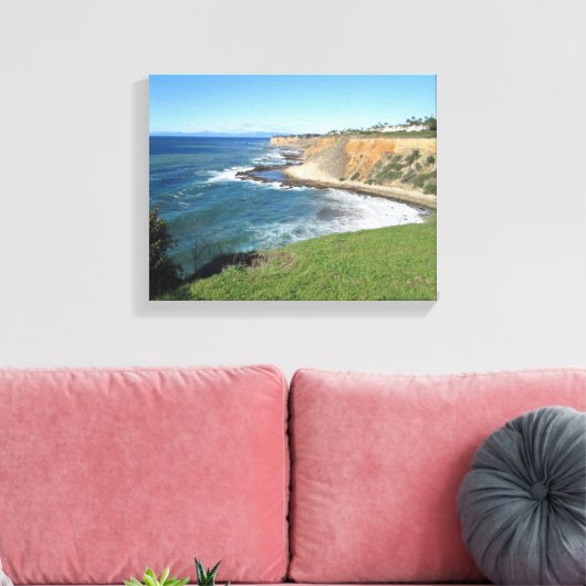 RANCHO PALOS VERDES, CA #5 CANVAS AFDRUK (Insitu (Woonkamer))