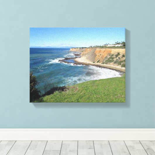 RANCHO PALOS VERDES, CA #5 CANVAS AFDRUK (Insitu (Houten vloer))
