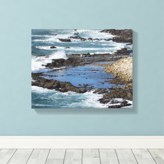 RANCHO PALOS VERDES, CA #5A CANVAS AFDRUK (Insitu (Houten vloer))