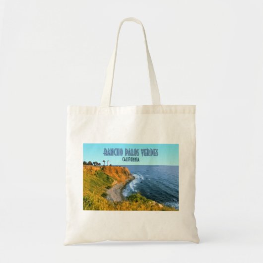 Rancho Palos Verdes California Point Vicente Tote Bag (Voorkant)
