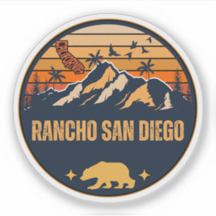 Rancho San Diego, Californië Sticker