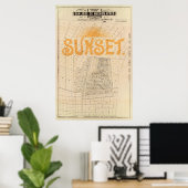Rancho San Jose de Buenos Aires Poster (Thuiskantoor)