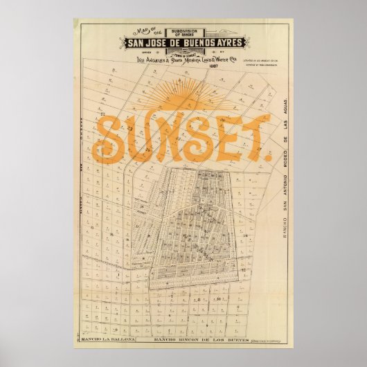 Rancho San Jose de Buenos Aires Poster (Voorkant)