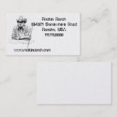 Rancho-Visitekaartjes Visitekaartje (Voorkant / Achterkant)