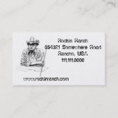 Rancho-Visitekaartjes Visitekaartje (Voorkant)