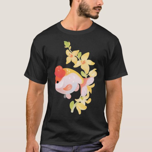 Ranchu en Forsythias 1 T-shirt (Voorkant)