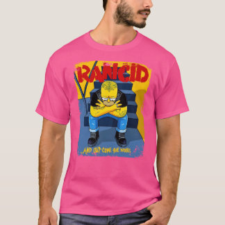 Rancid E Surgem os Lobos Authentieke Punk Rock T-shirt
