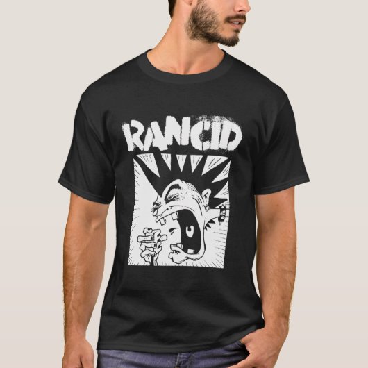 Rancid - Officiële merchandise - Microfoon T-shirt (Voorkant)