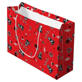 Rand Christmas Afval Opossum Die Kauwende Glas Bal Groot Cadeauzakje
