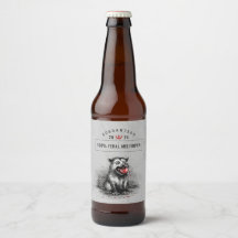 Rand Christmas Afval Opossum Die Kauwt Glas Kraal