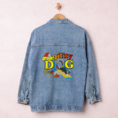 Rand Collie Agility Gifts Denim Jacket (Hangar)