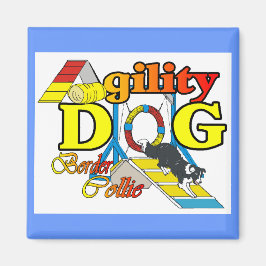 Rand Collie Agility Gifts Magneet