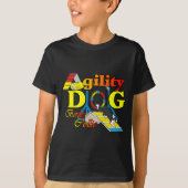 Rand Collie Agility Gifts T-shirt (Voorkant)
