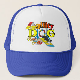 Rand Collie Agility Gifts Trucker Pet