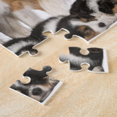 Rand collie familie legpuzzel (Zijkant)