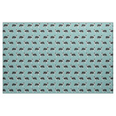 Rand Collie hond lichtblauw Stof (Fat Quarter)