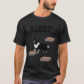 Rand Collie Scent Work Alert T-shirt (Voorkant)