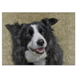 Rand collie snijplank