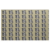 Rand collie stof (Fat Quarter)