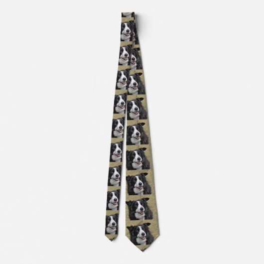 Rand collie stropdas (Achterkant)
