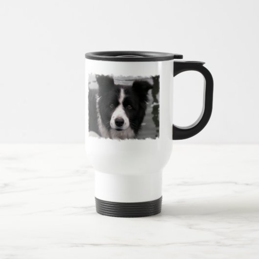 Rand Collie Travel Mug Reisbeker (Rechts)