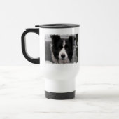 Rand Collie Travel Mug Reisbeker (Links)