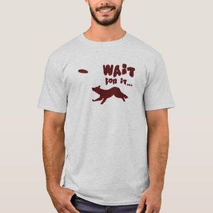 Rand Collie wacht op de rand T-shirt