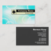 Rand geëtiketteerd - Abstract 02 Visitekaartje (Voorkant / Achterkant)