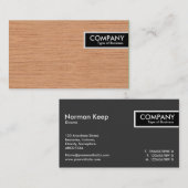 Rand Label - Hout (Voorkant / Achterkant)